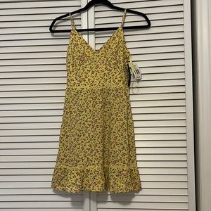City Triangels floral mini dress new with tags!